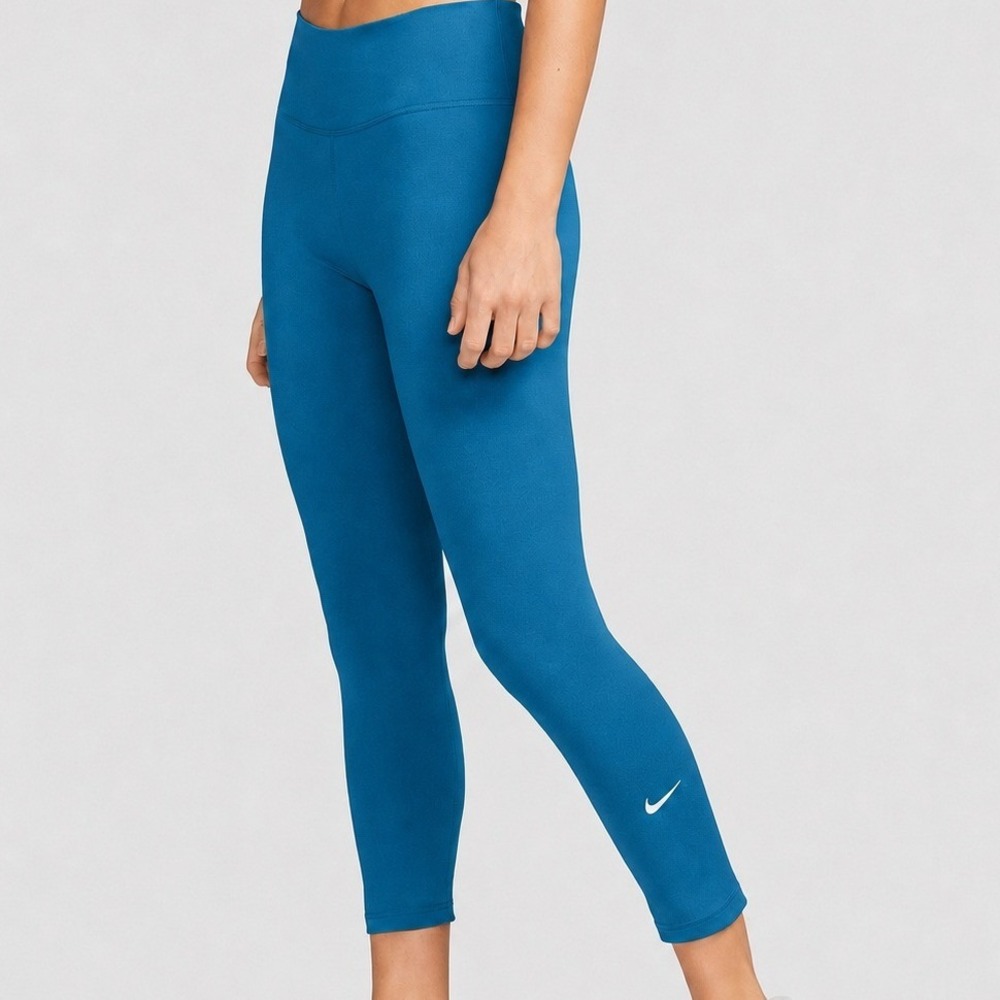 Nike Dri-FIT Nike One Women's Mid-Rise Crop Leggings Tights Plus Size 1X